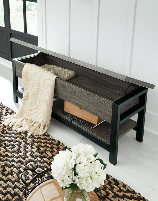 Rhyson Storage Bench Royal Furniture