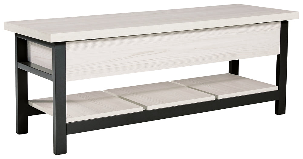 Rhyson Storage Bench Royal Furniture