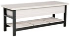 Rhyson Storage Bench Royal Furniture