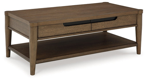 Roanhowe Rectangular Cocktail Table Royal Furniture