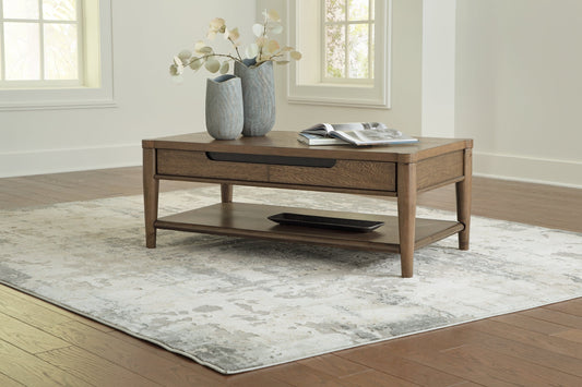 Roanhowe Rectangular Cocktail Table Royal Furniture