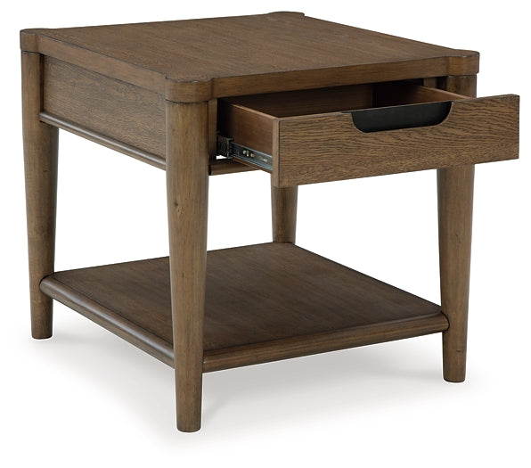 Roanhowe Rectangular End Table Royal Furniture