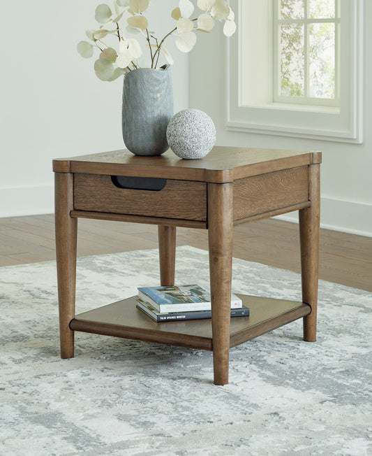 Roanhowe Rectangular End Table Royal Furniture