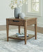 Roanhowe Rectangular End Table Royal Furniture