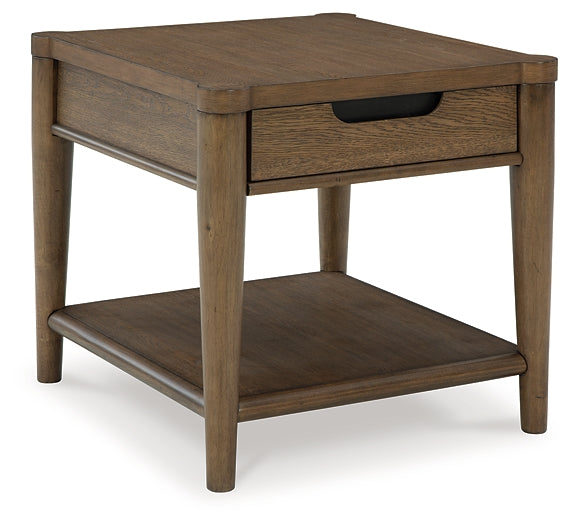 Roanhowe Rectangular End Table Royal Furniture