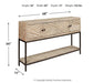 Roanley Console Sofa Table Royal Furniture