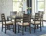 Rokane Dining Room Table Set (7/CN) Royal Furniture