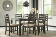 Rokane Dining Room Table Set (7/CN) Royal Furniture