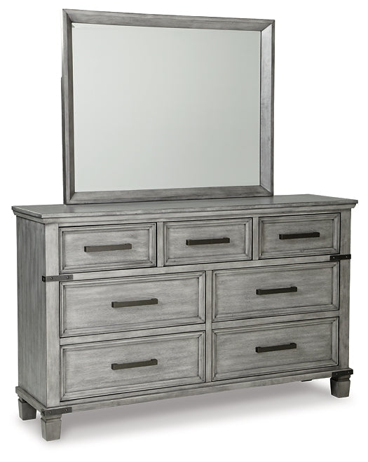 Russelyn Dresser and Mirror Royal Furniture