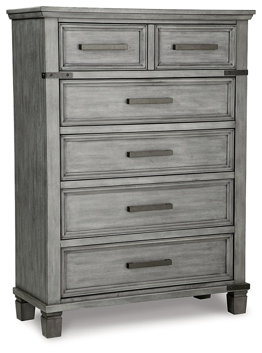 Russelyn Five Drawer Chest Royal Furniture