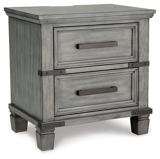 Russelyn Two Drawer Night Stand Royal Furniture