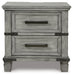 Russelyn Two Drawer Night Stand Royal Furniture