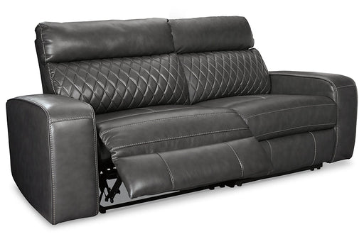 Samperstone 2-Piece Power Reclining Sectional Royal Furniture