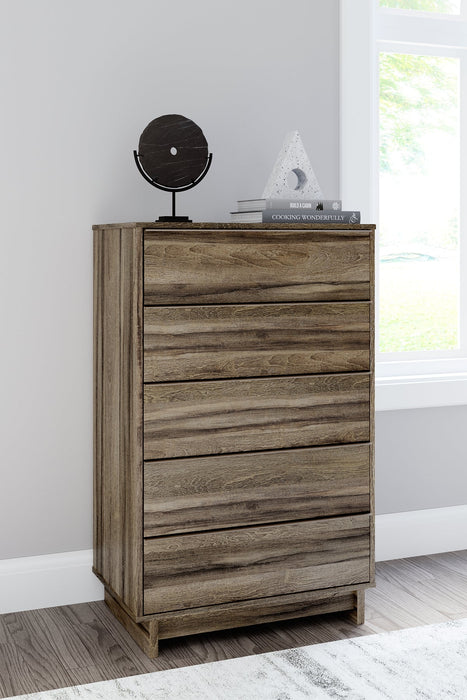 Shallifer Five Drawer Chest Royal Furniture