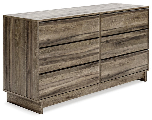 Shallifer Six Drawer Dresser Royal Furniture