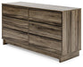 Shallifer Six Drawer Dresser Royal Furniture