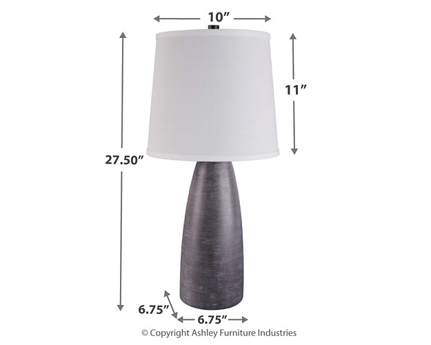 Shavontae Poly Table Lamp (2/CN) Royal Furniture