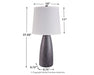 Shavontae Poly Table Lamp (2/CN) Royal Furniture