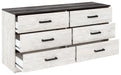 Shawburn Six Drawer Dresser Royal Furniture