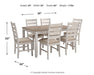 Skempton Dining Room Table Set (7/CN) Royal Furniture