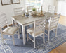 Skempton Dining Room Table Set (7/CN) Royal Furniture