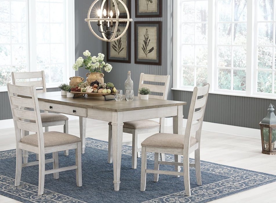 Skempton Dining Table and 4 Chairs Royal Furniture