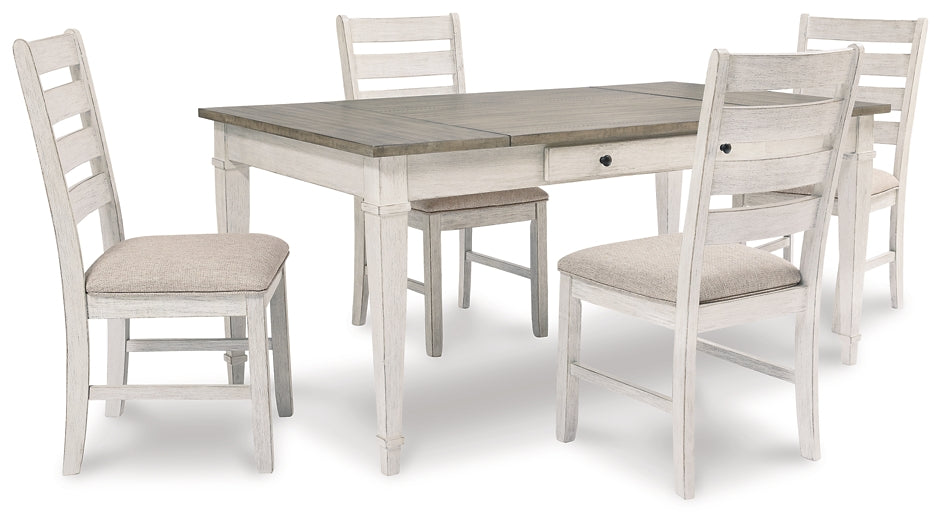 Skempton Dining Table and 4 Chairs Royal Furniture