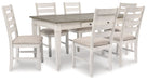 Skempton Dining Table and 6 Chairs Royal Furniture