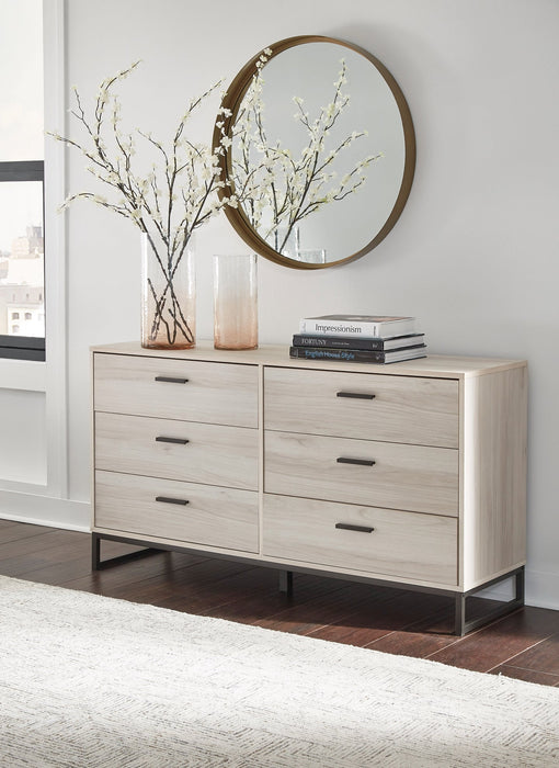 Socalle Six Drawer Dresser Royal Furniture