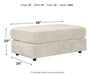 Soletren Oversized Accent Ottoman Royal Furniture