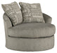 Soletren Swivel Accent Chair Royal Furniture