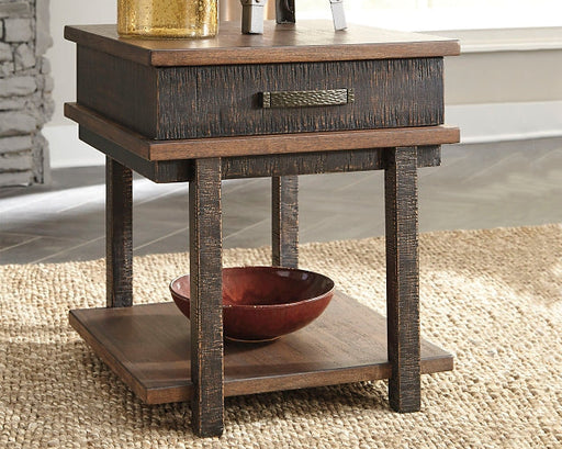 Stanah Rectangular End Table Royal Furniture