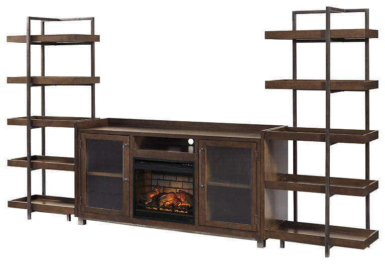 Starmore 3-Piece Wall Unit with Electric Fireplace Royal Furniture