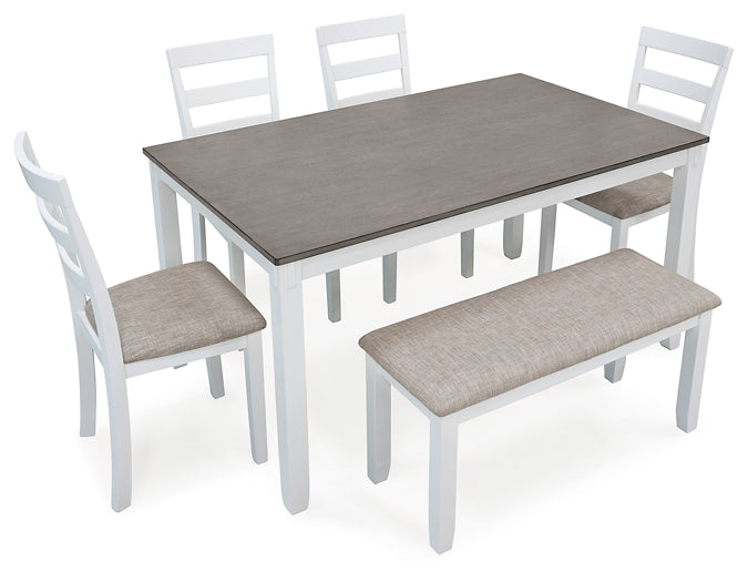 Stonehollow RECT DRM Table Set (6/CN) Royal Furniture