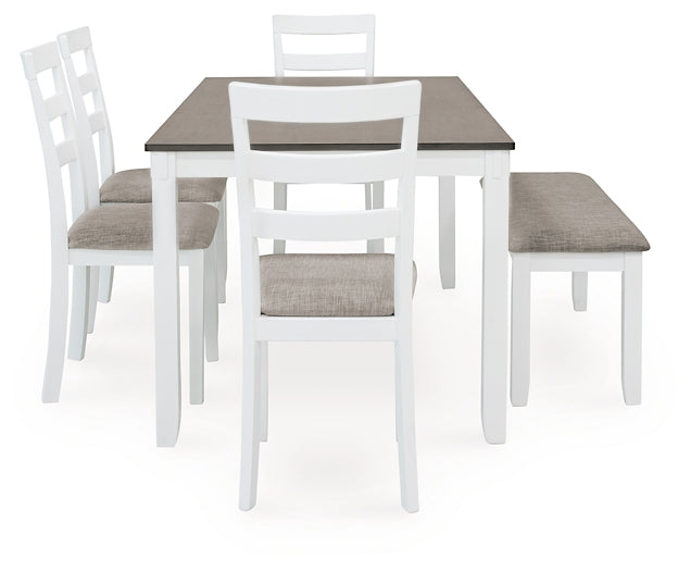 Stonehollow RECT DRM Table Set (6/CN) Royal Furniture