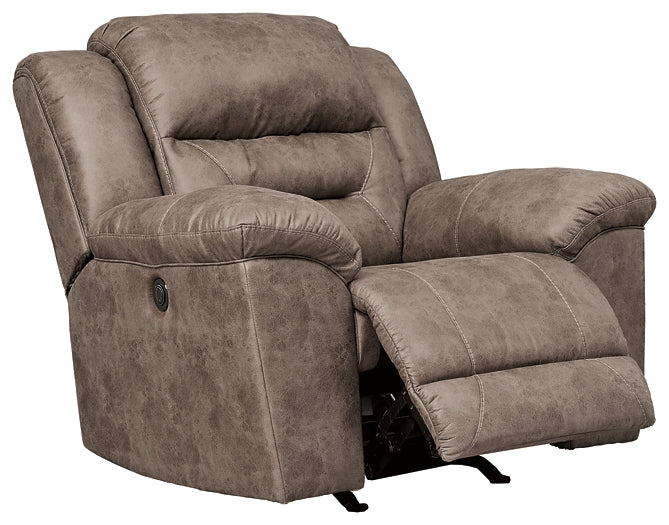 Stoneland Power Rocker Recliner Royal Furniture