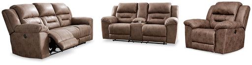 Stoneland Sofa, Loveseat and Recliner Royal Furniture