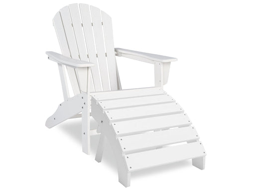 Sundown Treasure Outdoor Adirondack Chair and Ottoman Royal Furniture