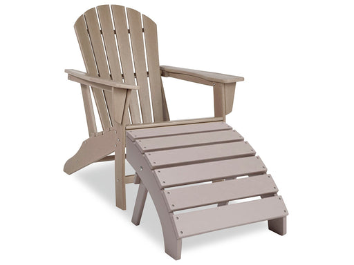 Sundown Treasure Outdoor Adirondack Chair and Ottoman Royal Furniture