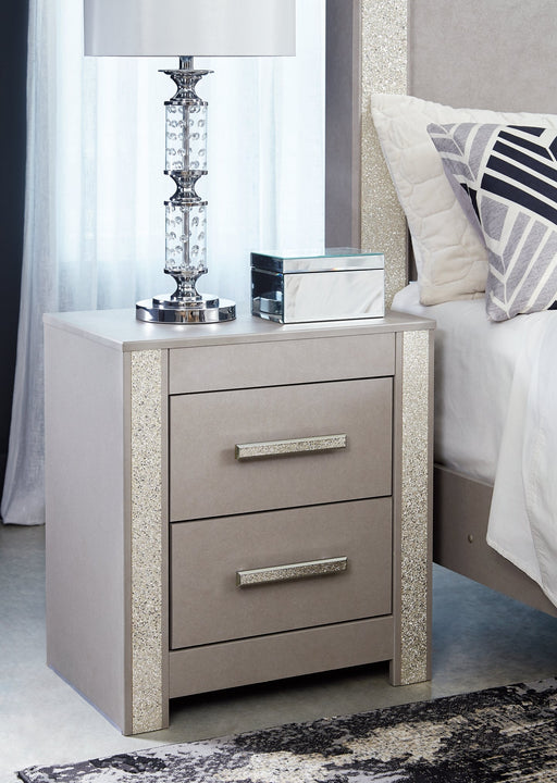 Surancha Two Drawer Night Stand Royal Furniture