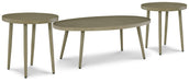 Swiss Valley Outdoor Coffee Table with 2 End Tables Royal Furniture