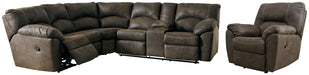 Tambo 2-Piece Sectional with Recliner Royal Furniture