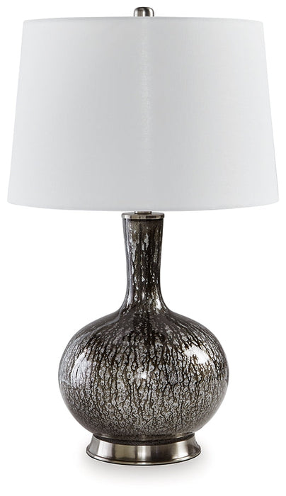 Tenslow Glass Table Lamp (1/CN) Royal Furniture