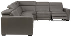 Texline 7-Piece Power Reclining Sectional Royal Furniture