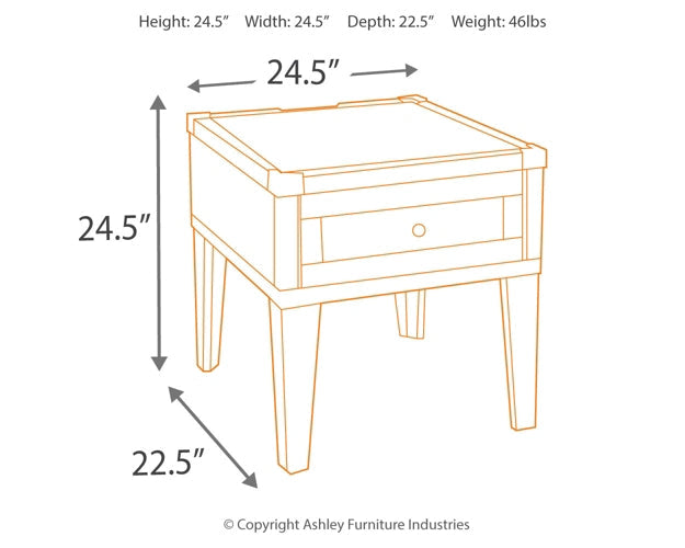 Todoe 2 End Tables Royal Furniture