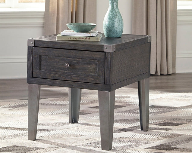 Todoe Coffee Table with 1 End Table Royal Furniture