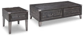 Todoe Coffee Table with 1 End Table Royal Furniture