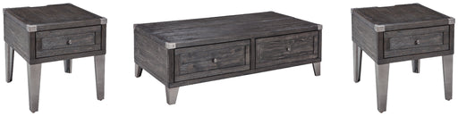 Todoe Coffee Table with 2 End Tables Royal Furniture