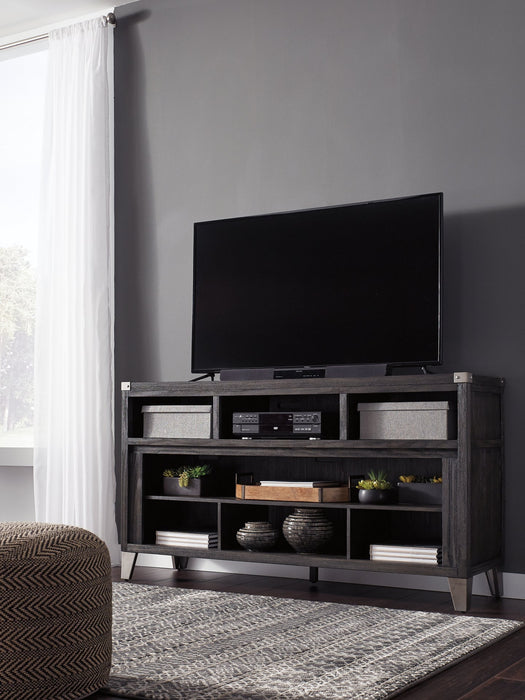 Todoe LG TV Stand w/Fireplace Option Royal Furniture