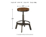 Torjin Counter Height Dining Table and 2 Barstools Royal Furniture